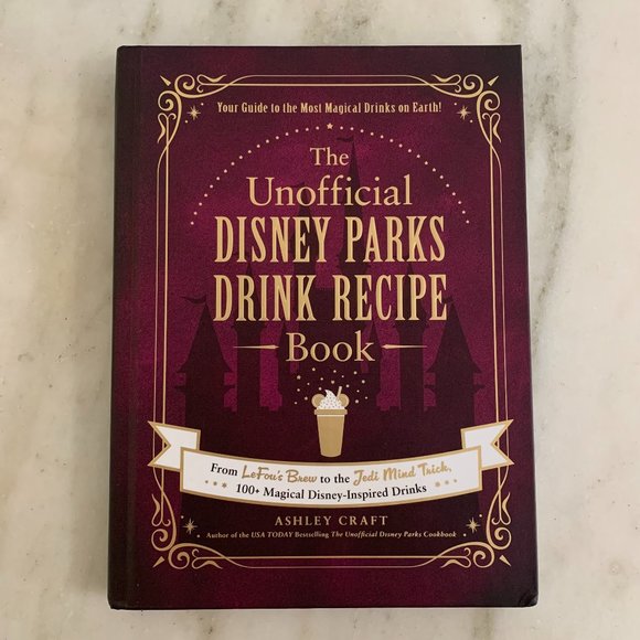 Disney Parks The Unofficial Drink Recipe Book, Hardcover - Picture 1 of 6